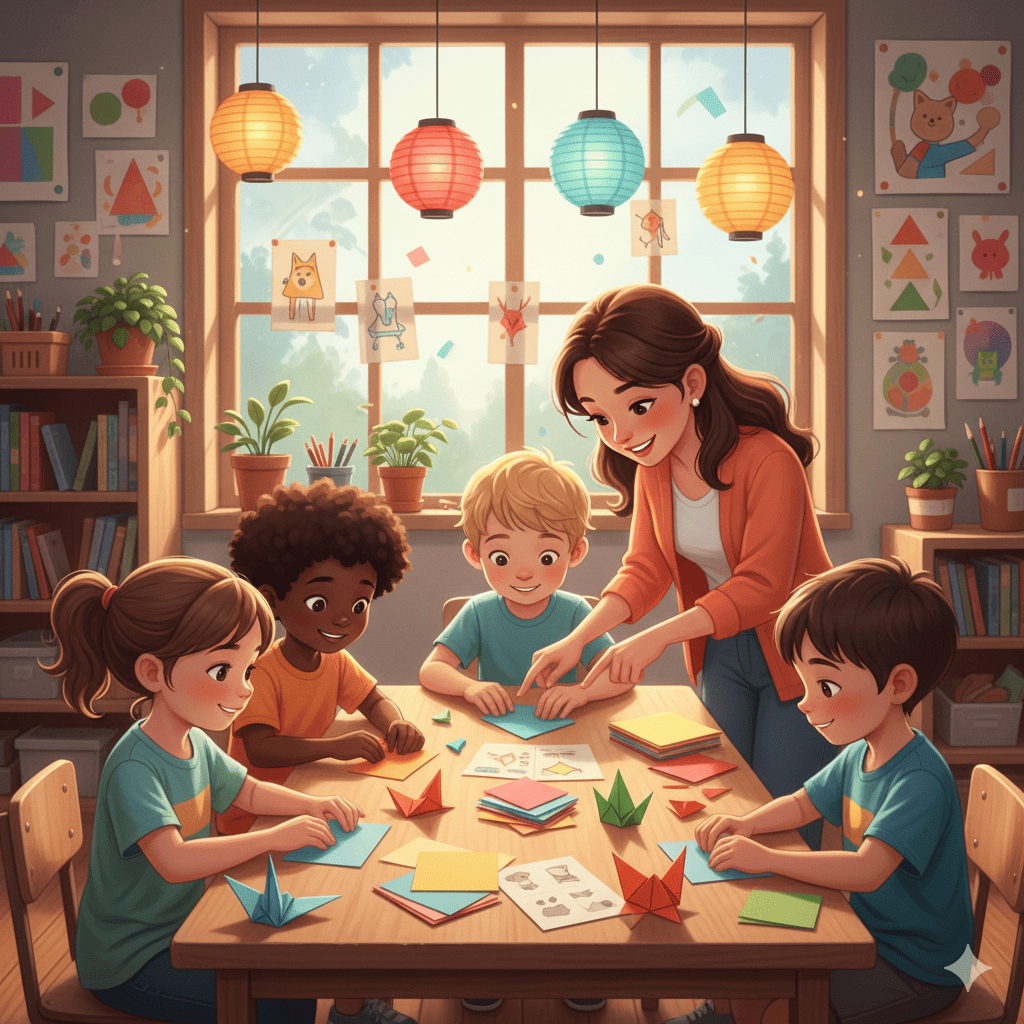 Rəngli kağız və origami günü