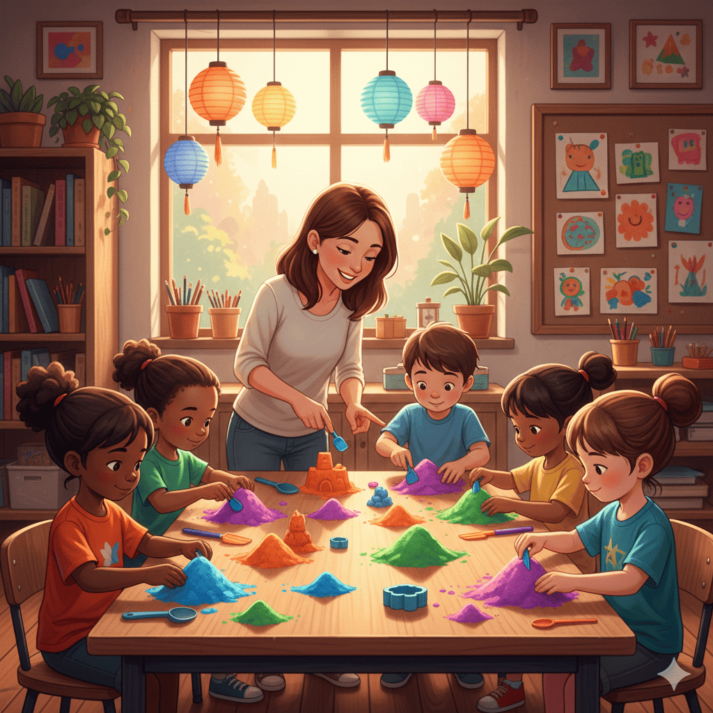 Qum və modelləşdirmə master-klası