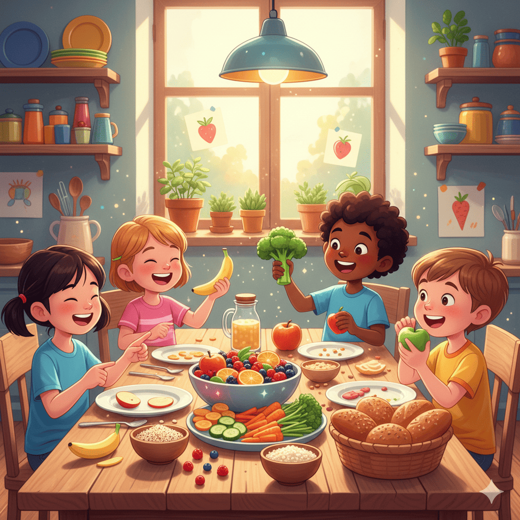 Uşaqlar üçün sağlam qidalanma