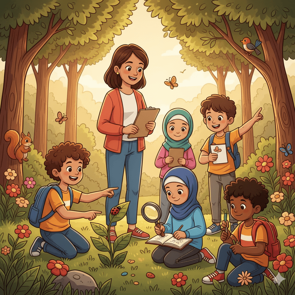 Uşaqlarda Təbiət Araşdırmaları və Öyrənmə Oyunu